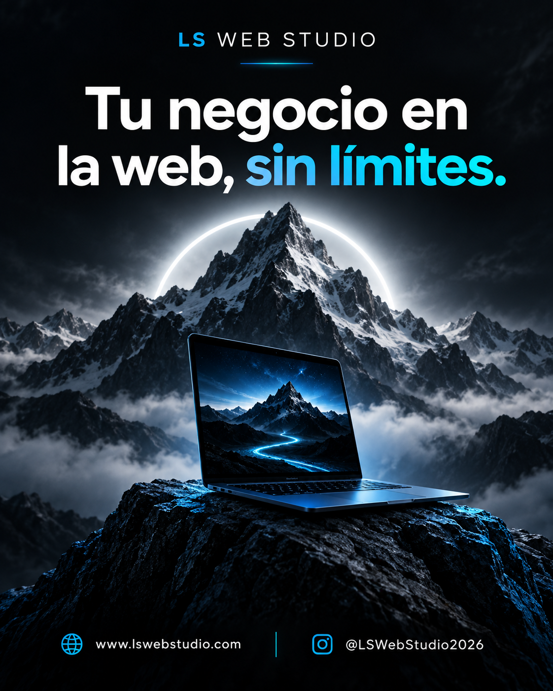 Tu negocio en la web, sin límites. LS Web Studio. Diseño y desarrollo web para tu negocio.